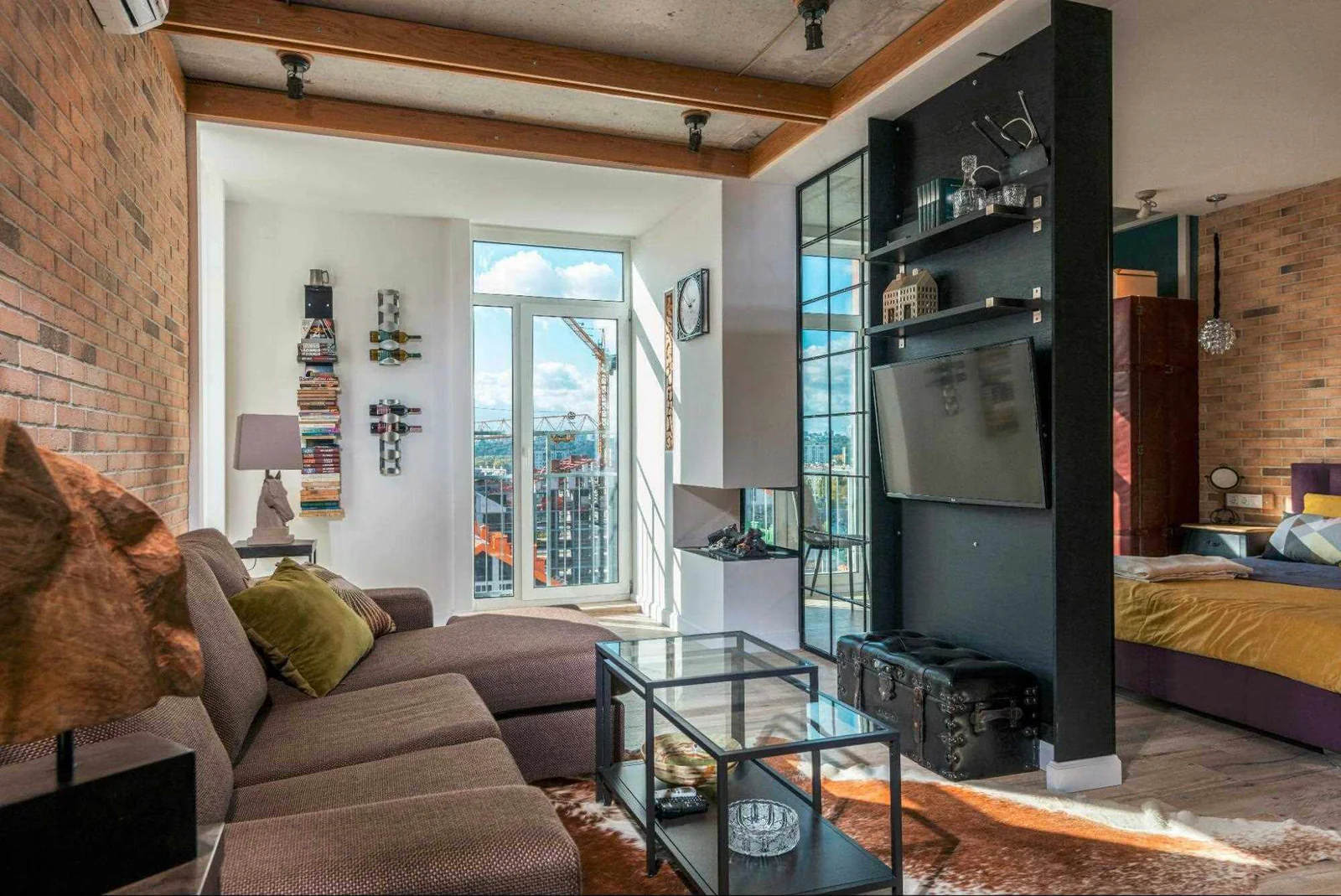 Modern Studio Apartment Interior