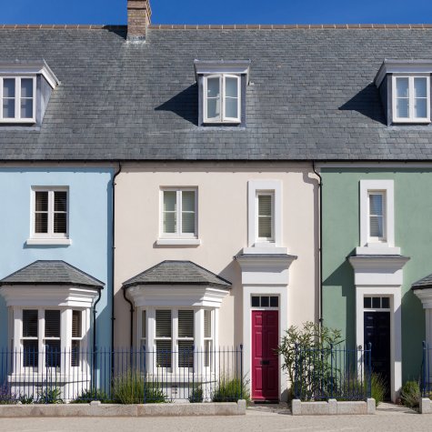 Traditional Row House Design