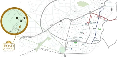 samyak bond street Map